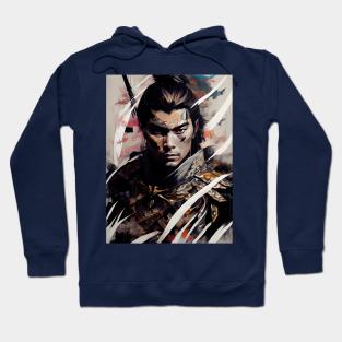 Gothic Samurai - Oil Paint Hoodie